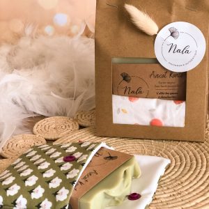 coffret cadeau sobriété coffret cadeau simplicité pochette de voyage pochette savon coffret cadeau savon et pochette coffret cadeau voyageur coffret cadeau voyage