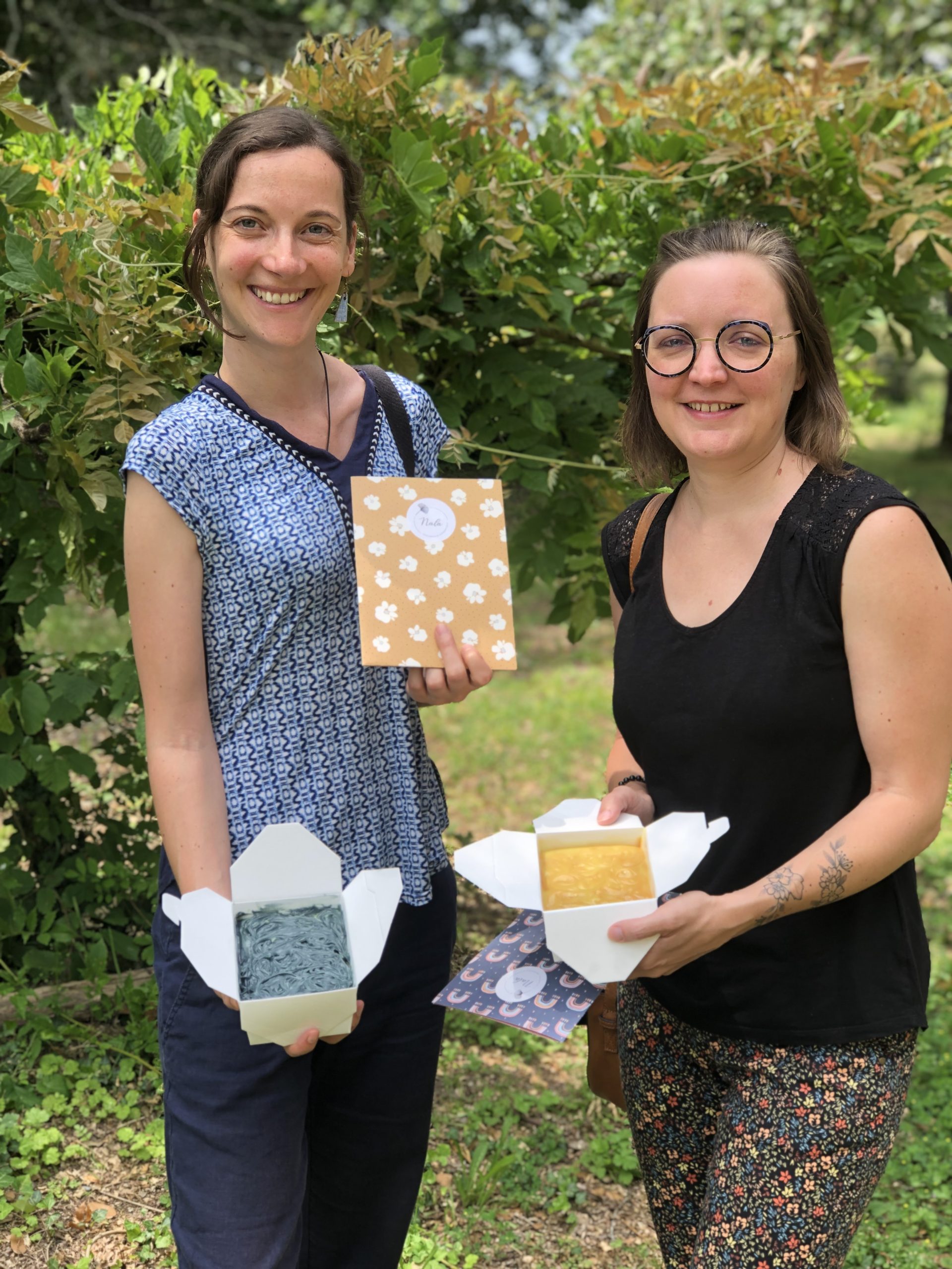 partage entre amies fabrication savon