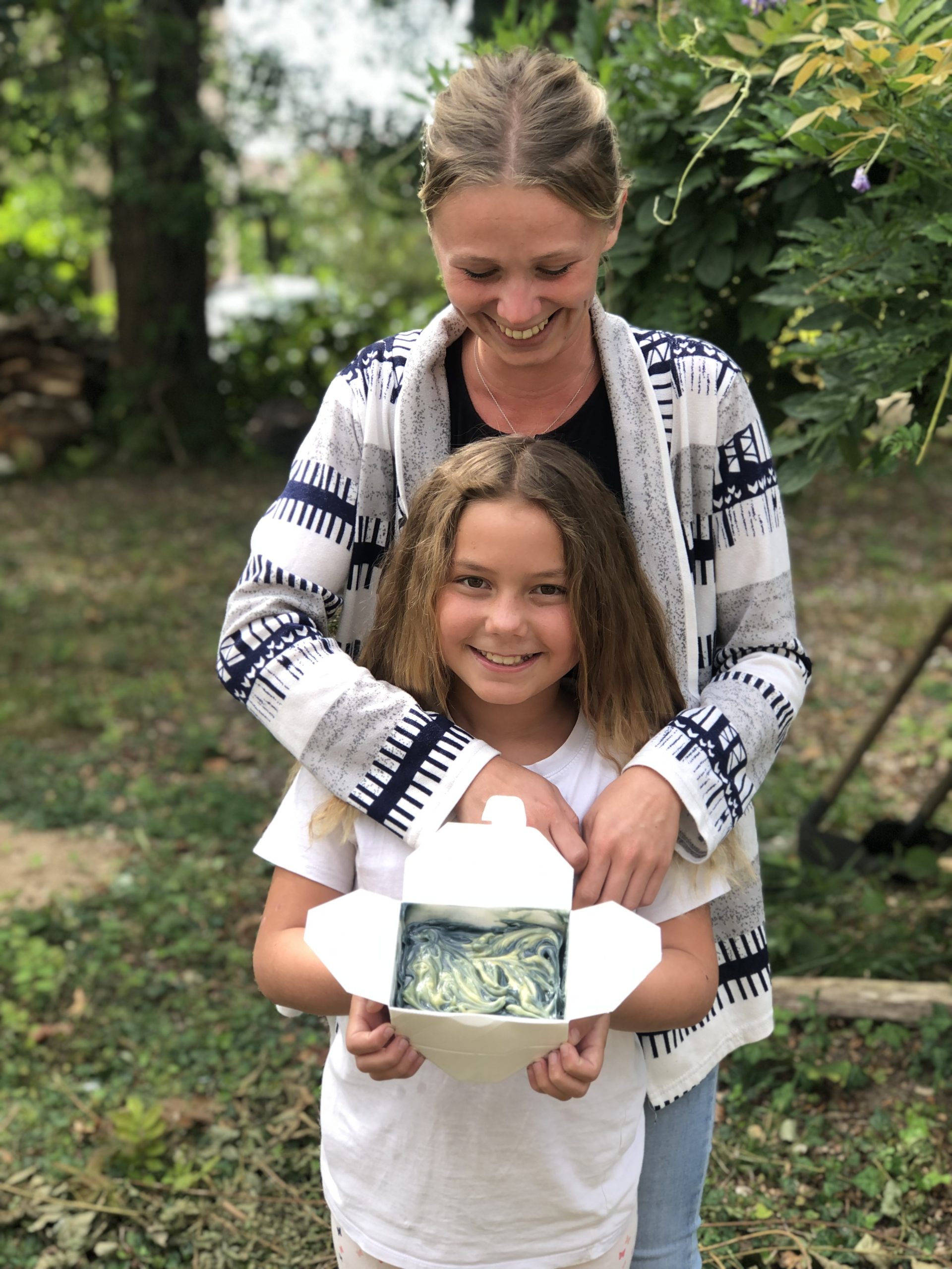partage enfant parent fabrication savon artisanal