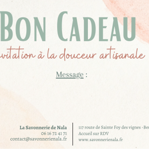 bon cadeau savonnerie bon cadeau savon offrir artisanat