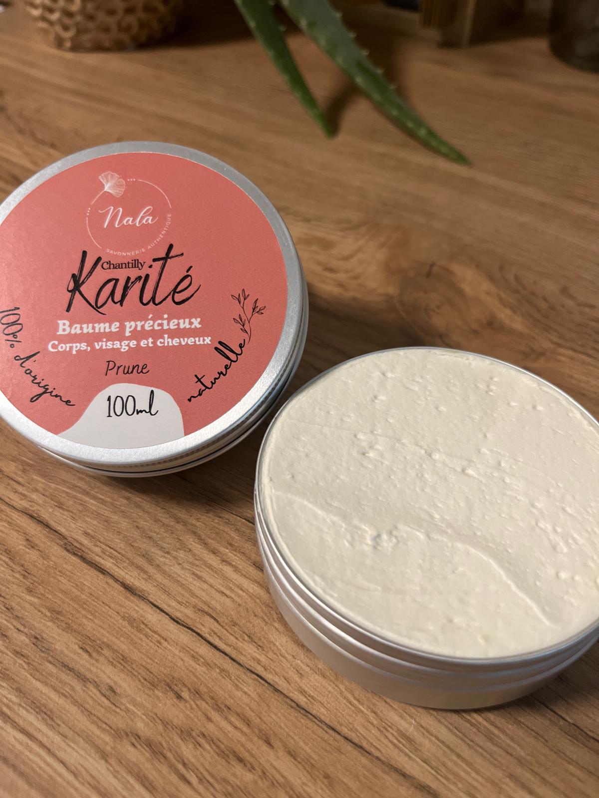 chantilly de karite 100ml gros format cosmetique naturel